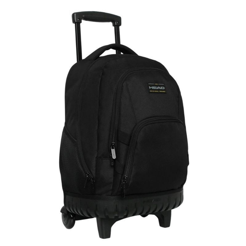 MOCHILA CON RUEDAS INFANTIL NEW KODIAC NEGRO HEAD - 1