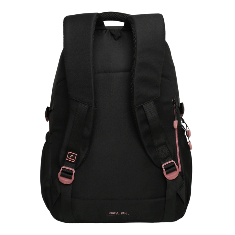 MOCHILA MUJER UTOPIA SPORT NEGRO ROSADO HEAD - 6