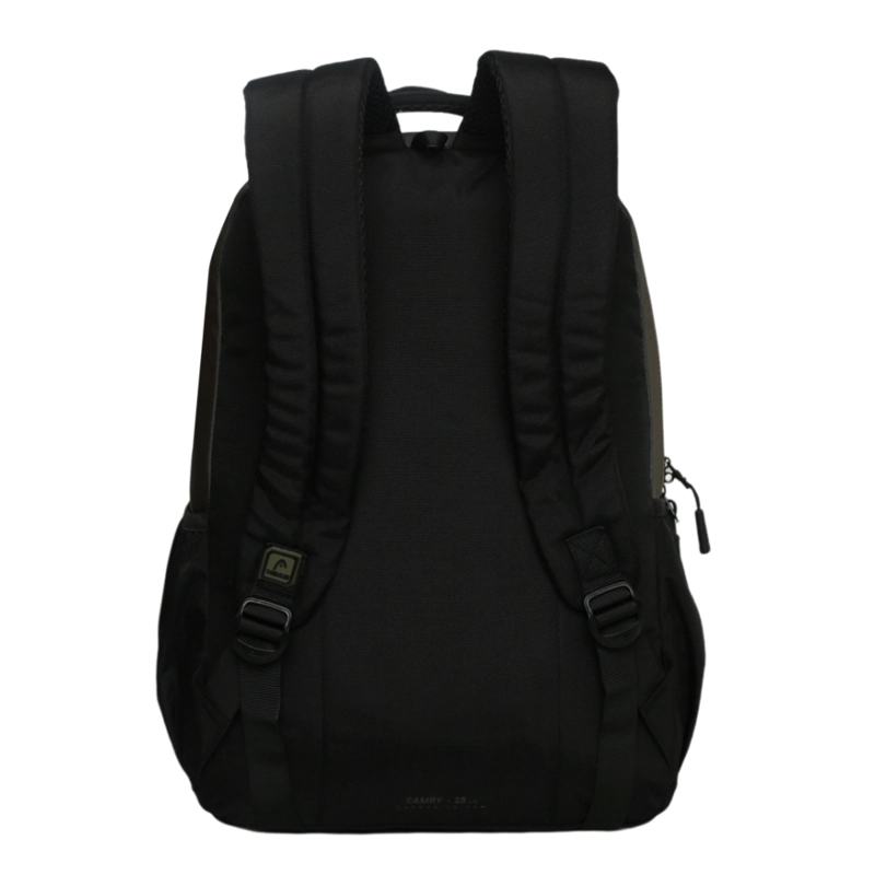 MOCHILA NOTEBOOK CAMRY VERDE MILITAR NEGRO HEAD - 5