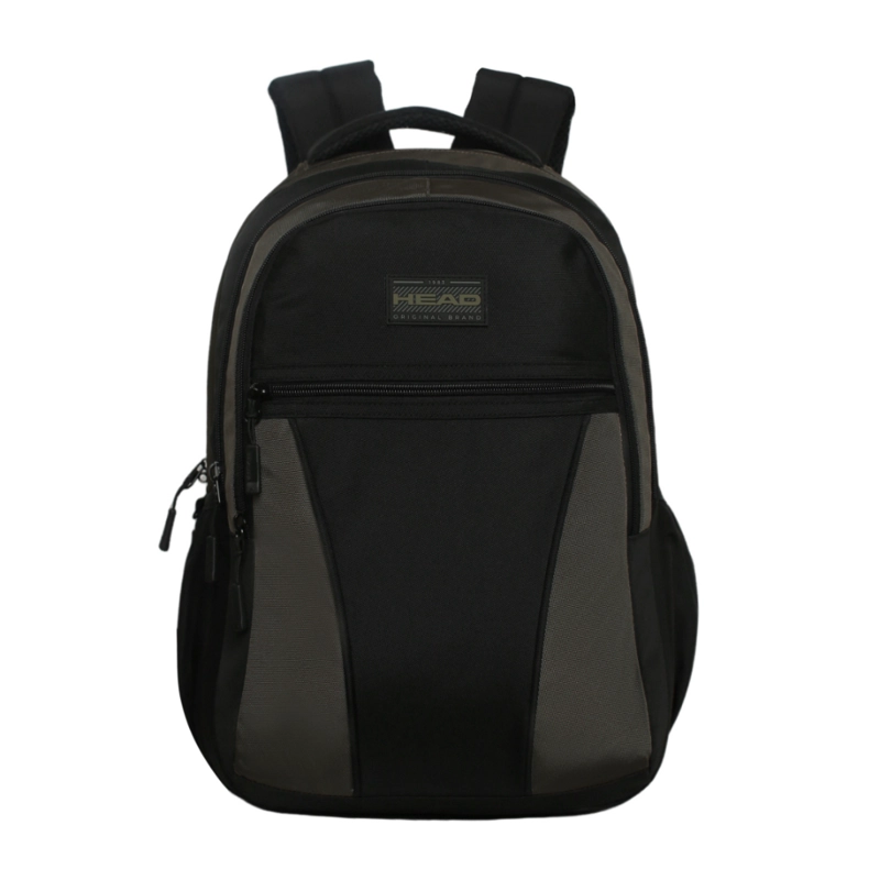 MOCHILA NOTEBOOK CAMRY VERDE MILITAR NEGRO HEAD - 6