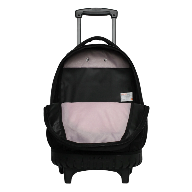 MOCHILA CON RUEDAS INFANTIL NIÑA NEW KODIAC CAT NEGRO HEAD - 2