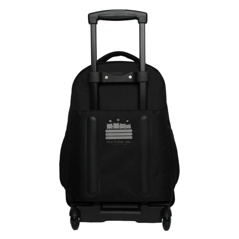 MOCHILA CON RUEDAS INFANTIL NIÑA NEW KODIAC CAT NEGRO HEAD - 4