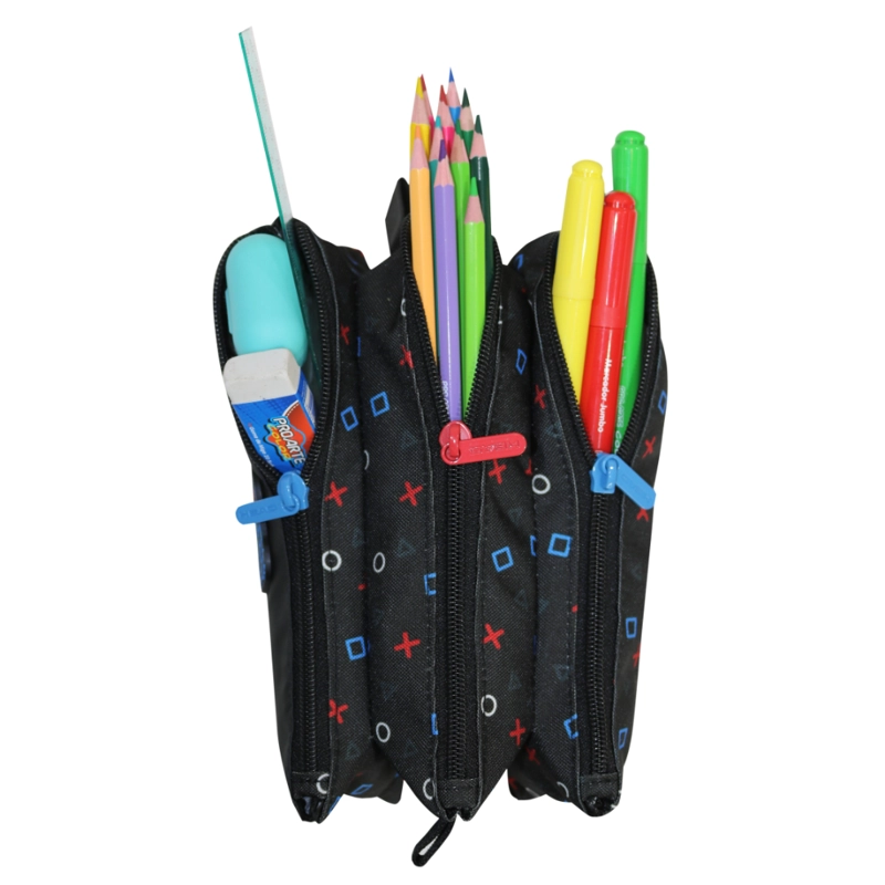 ESTUCHE INFANTIL NIÑO CELERIO GAMER NEGRO HEAD - 3