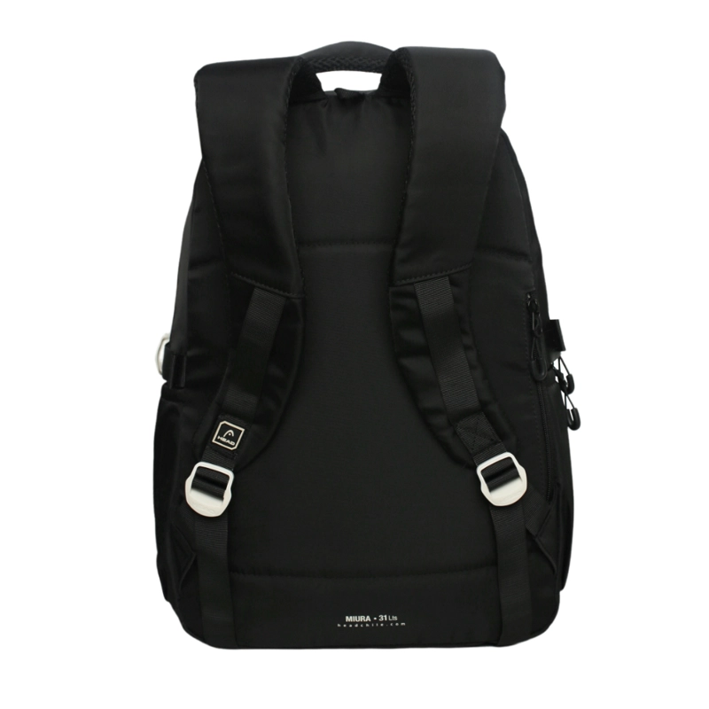 MOCHILA MUJER NOTEBOOK MIURA BLOCK NEGRO HEAD - 6