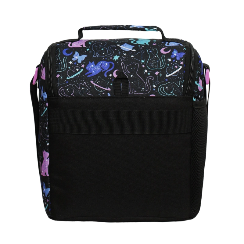 LONCHERA TE RMICA MUJER SNACK SPACE CAT NEGRO HEAD - 7