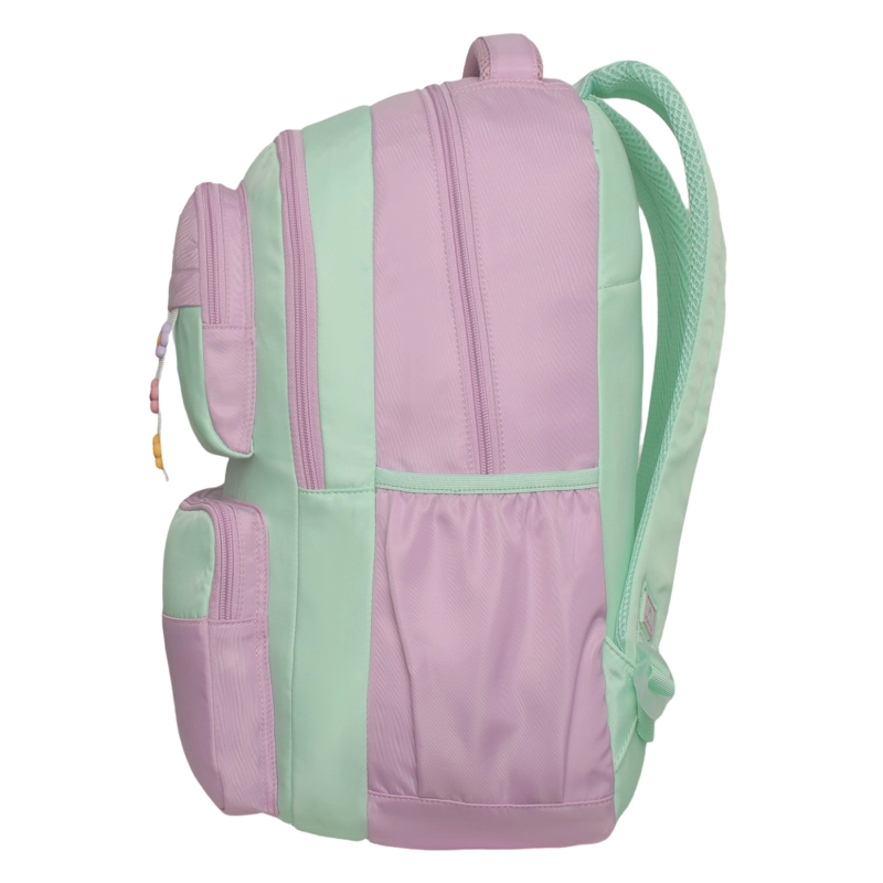 MOCHILA MUJER KAWAII TWIST BLOCK MENTA HEAD - 4