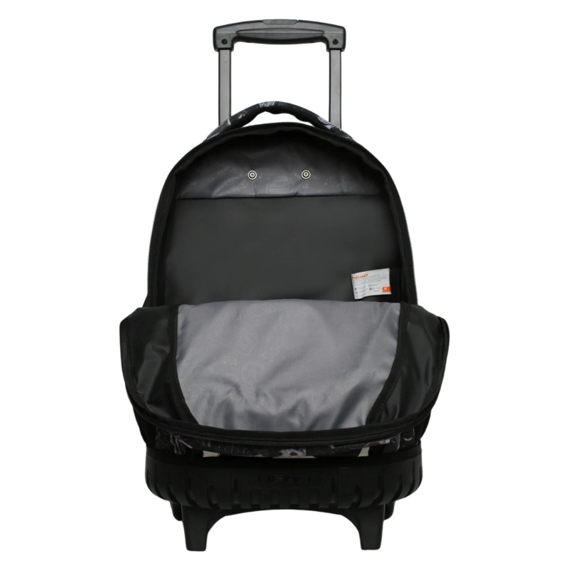 MOCHILA CON RUEDAS INFANTIL NEW KODIAC PELOTA NEGRO HEAD - 2