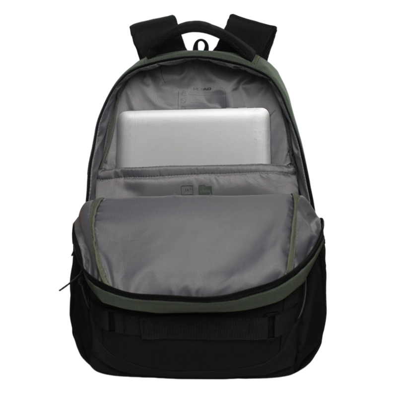 MOCHILA LAPTOP VENOM REVERSE VERDE MUSGO HEAD - 3
