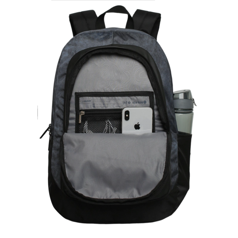 MOCHILA RAM GANCHO STONE NEGRO HEAD - 2