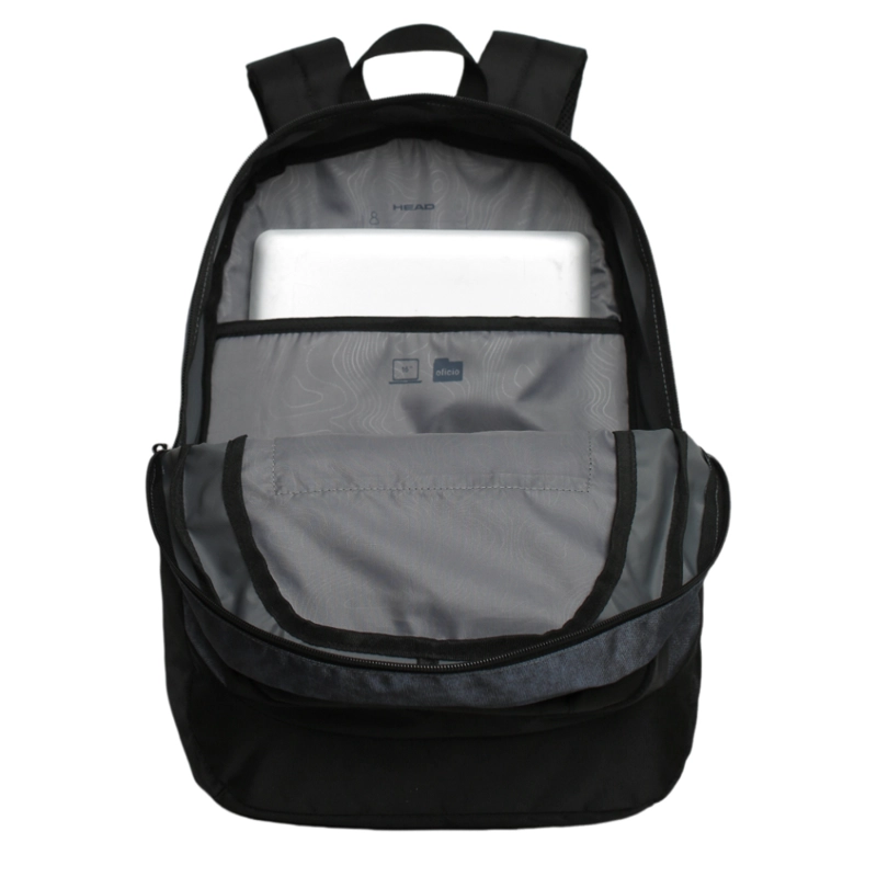 MOCHILA RAM GANCHO STONE NEGRO HEAD - 3