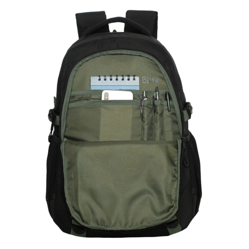 MOCHILA STELVIO OUTDOOR LOOK NEGRO HEAD - 5