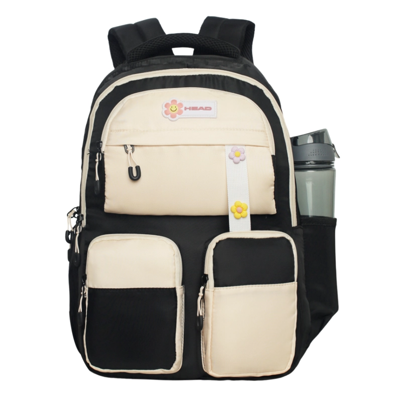 MOCHILA MUJER KAWAII TWIST BLOCK NEGRO HEAD - 2