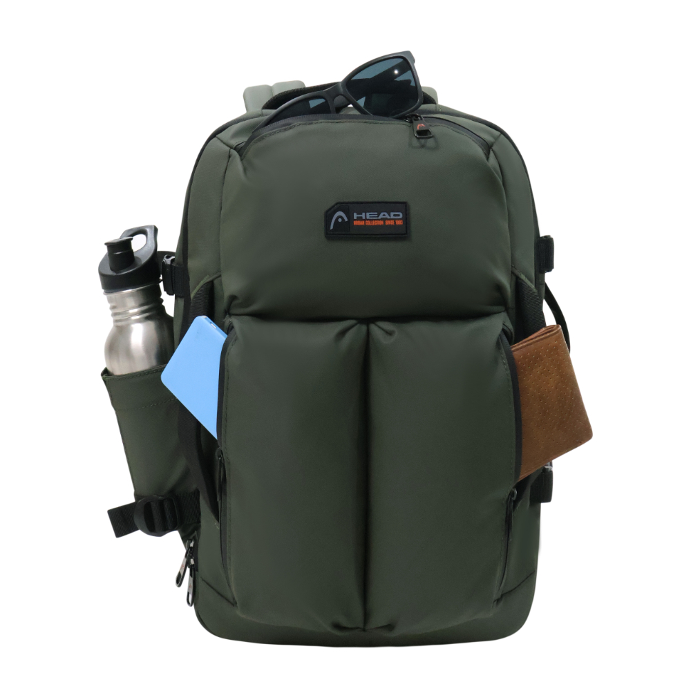 MOCHILA DE VIAJE EXPANDIBLE SHARK WATERPROOF VERDE HEAD - 3