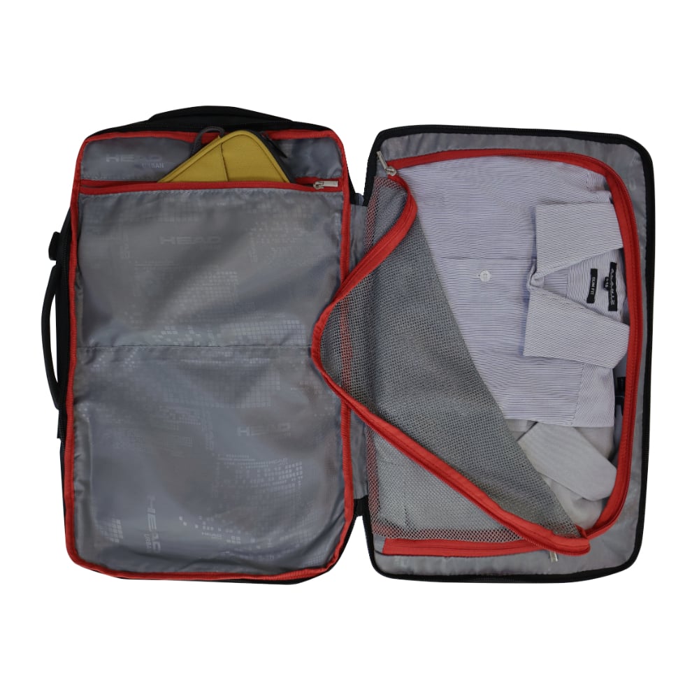 MOCHILA DE VIAJE EXPANDIBLE SHARK WATERPROOF REVERSE NEGRO HEAD - 4