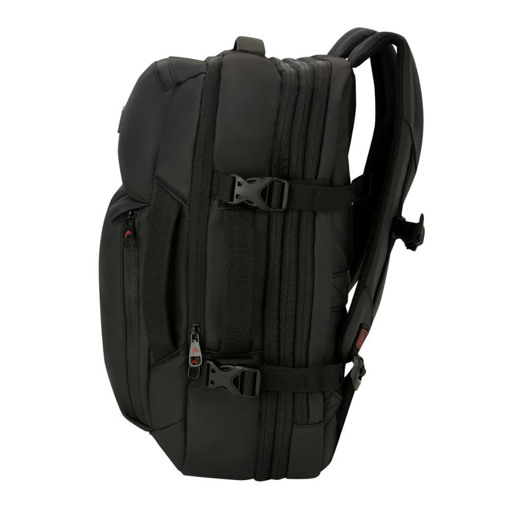 MOCHILA DE VIAJE EXPANDIBLE SHARK WATERPROOF REVERSE NEGRO HEAD - 9