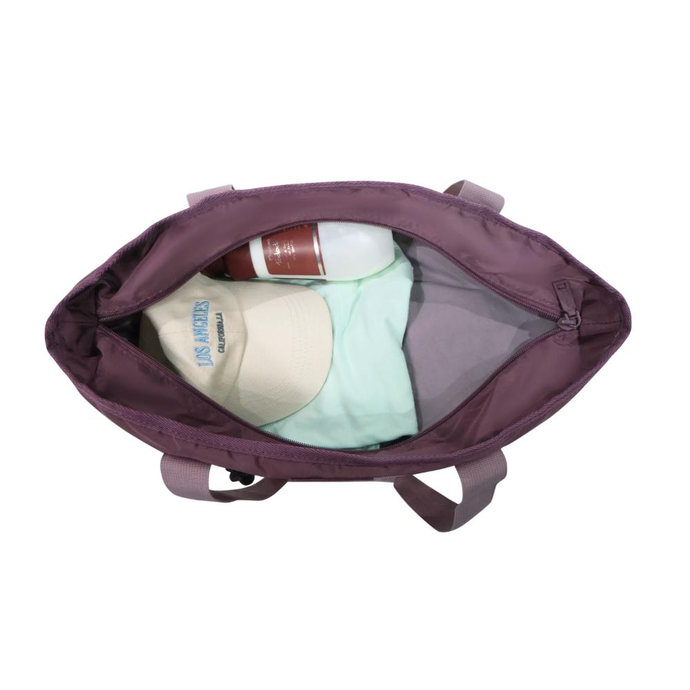 BOLSO CARTERA TOTE STAR DARK MALVA HEAD - 3