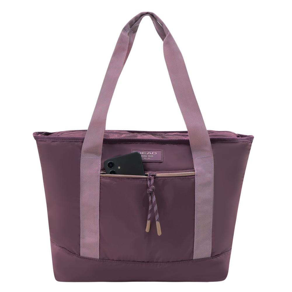 BOLSO CARTERA TOTE STAR DARK MALVA HEAD - 5