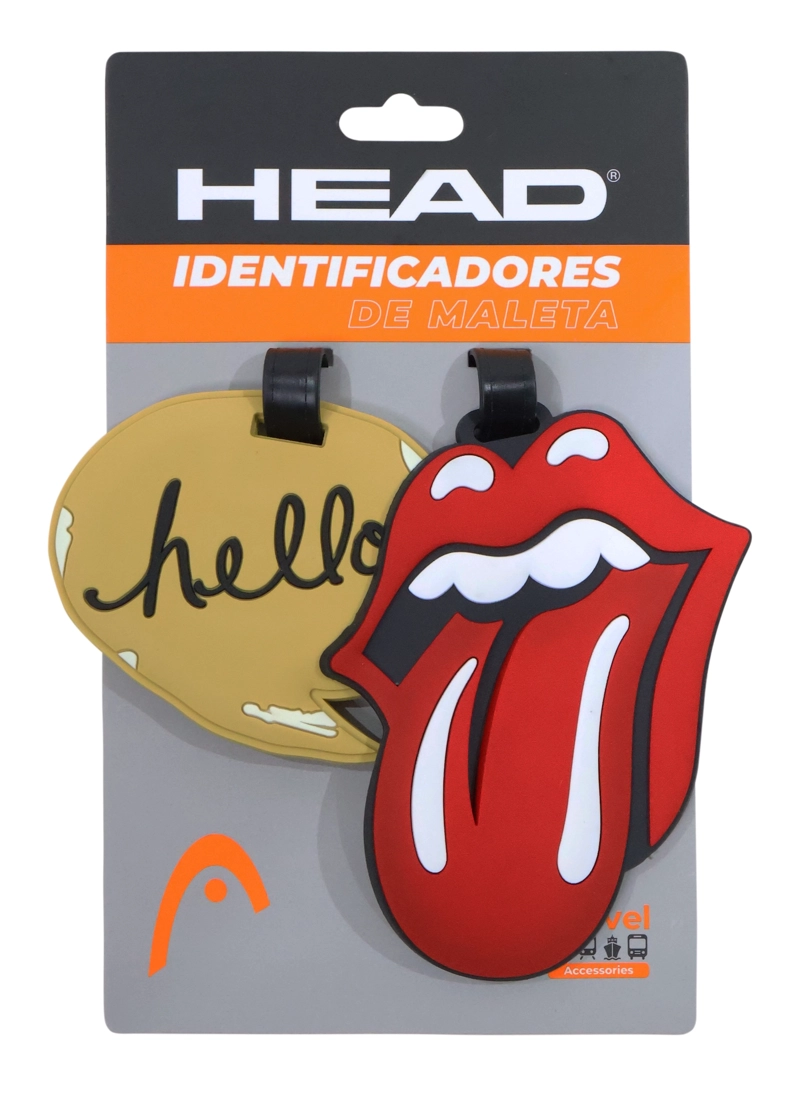 IDENTIFICADOR ETIQUETA DE MALETA TRAVEL TAG ROJO HEAD - 8
