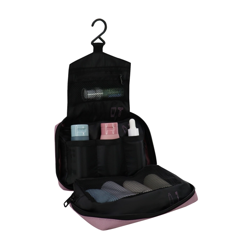 NECESER COMPACTO DE VIAJE Y ORGANIZADOR ROUTE ROSADO HEAD - 6