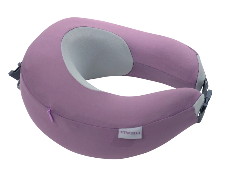 ALMOHADA COJIN VIAJE CUELLO PILLOW MORADO HEAD - 4