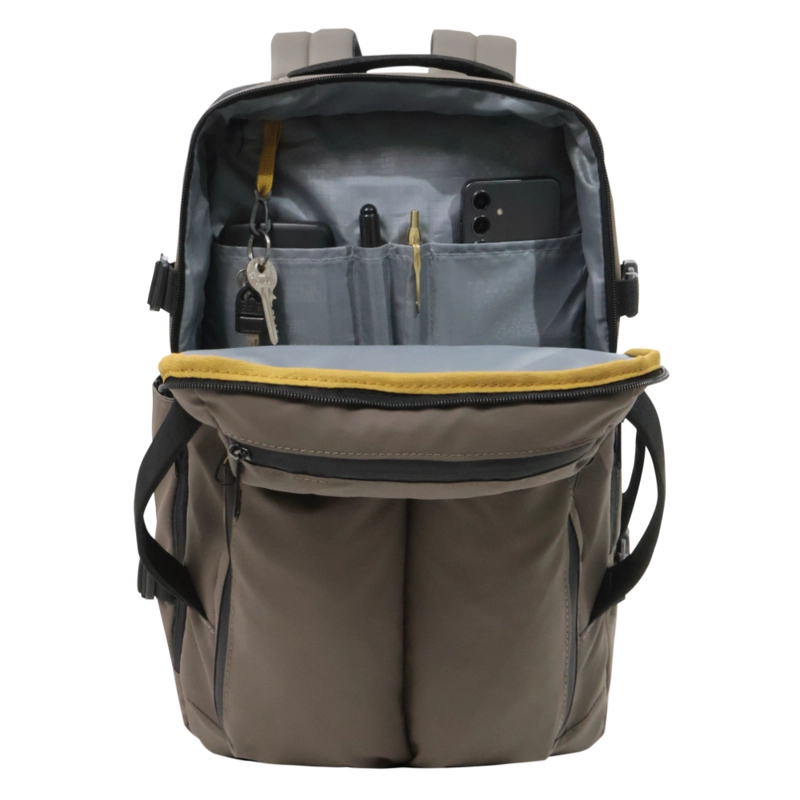 MOCHILA DE VIAJE EXPANDIBLE SHARK WATERPROOF CAFE HEAD - 4