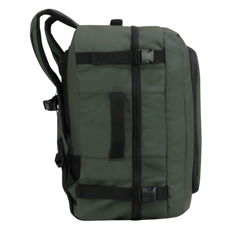 MOCHILA DE VIAJE PREMIUM TRAVELER VERDE MILITAR HEAD - 6