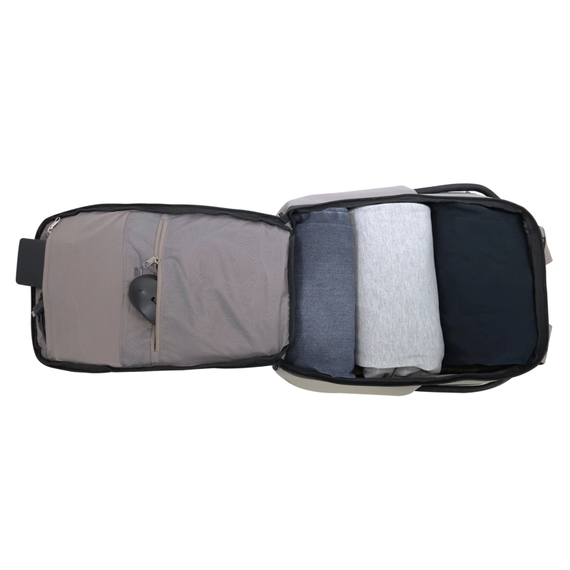 MOCHILA DE VIAJE CABINA ROVER BONE BEIGE HEAD - 6