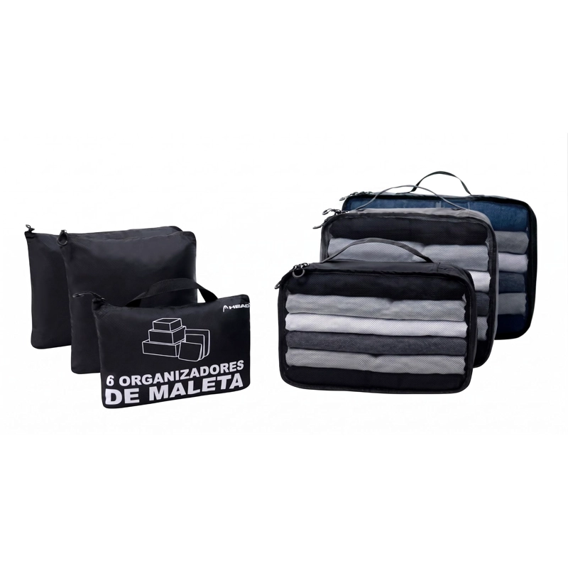 ORGANIZADOR MALETA GATE NEGRO HEAD - 1
