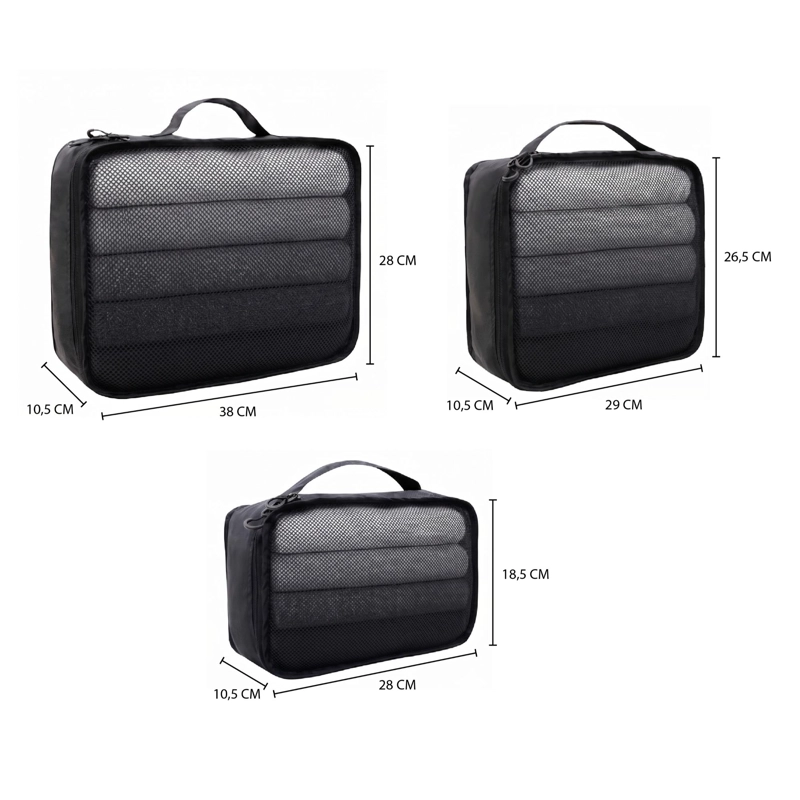 ORGANIZADOR MALETA GATE NEGRO HEAD - 4