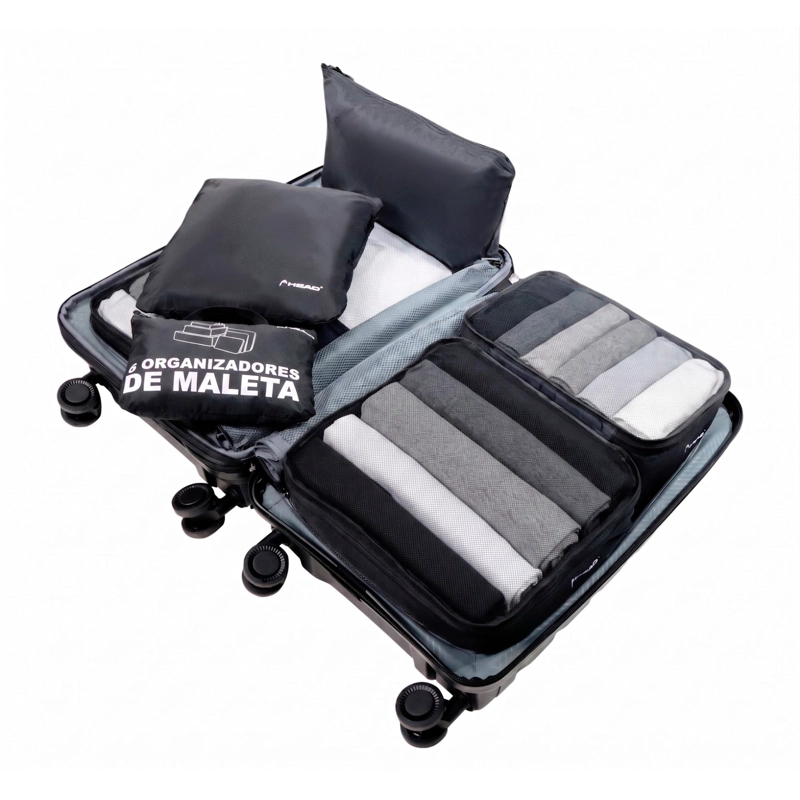 ORGANIZADOR MALETA GATE NEGRO HEAD - 5