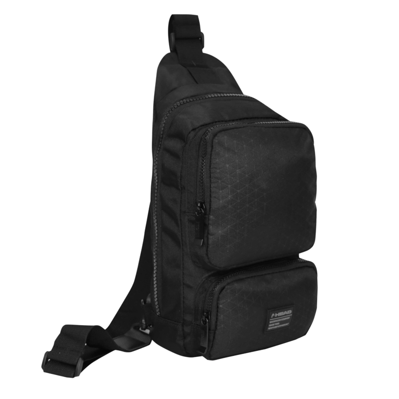 MOCHILA CROSSBODY JUDO ROMBOS NEGRO HEAD - 1