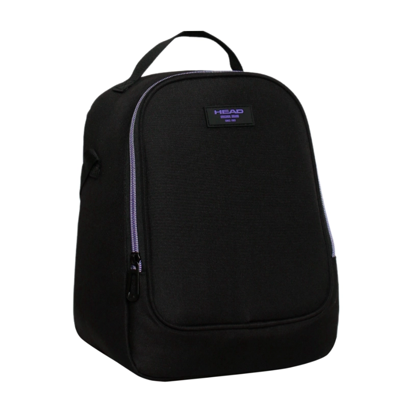 LONCHERA MUJER GREY NEGRO LILA HEAD - 1