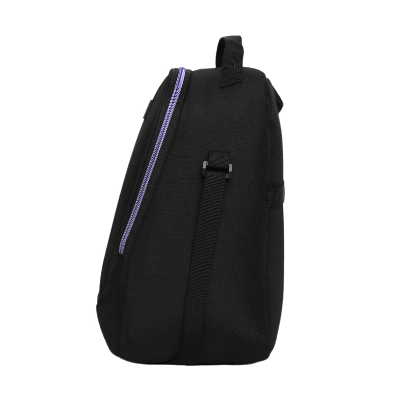 LONCHERA MUJER GREY NEGRO LILA HEAD - 4