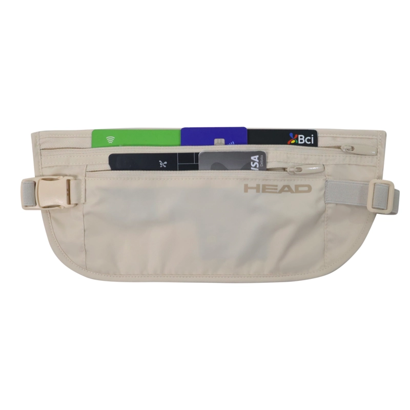 CINTURON DE VIAJE INVISIBLE BELT BEIGE HEAD - 3