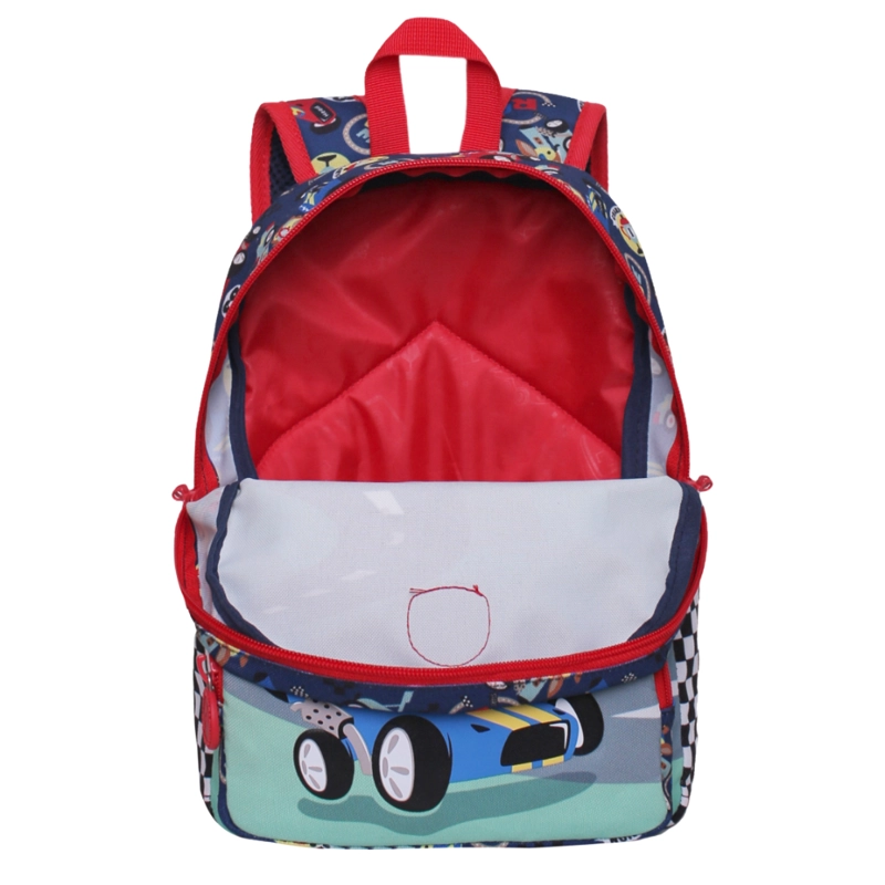 MOCHILA INFANTIL POP CARS AZUL HEAD - 2