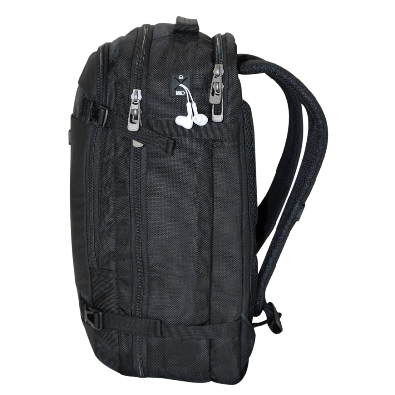 MOCHILA DE VIAJE NOTEBOOK STRADA REVERSE NEGRO HEAD - 8