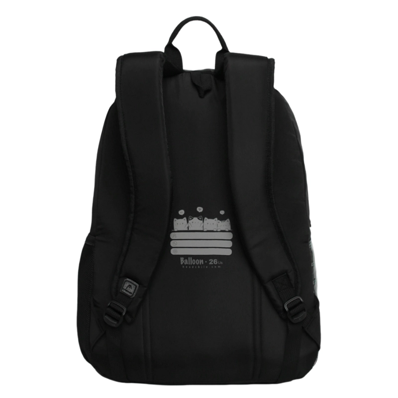 MOCHILA INFANTIL NIÑA BALLOON GATO NEGRO HEAD - 5