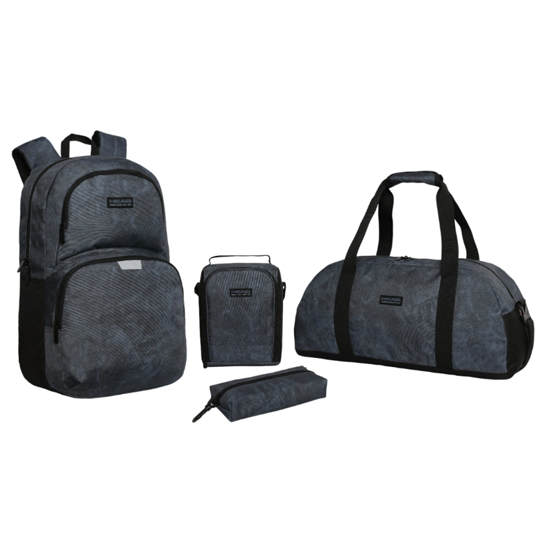 PACK ATOMIK ESCOLAR (X4) NIÑO STONE NEGRO HEAD - 1