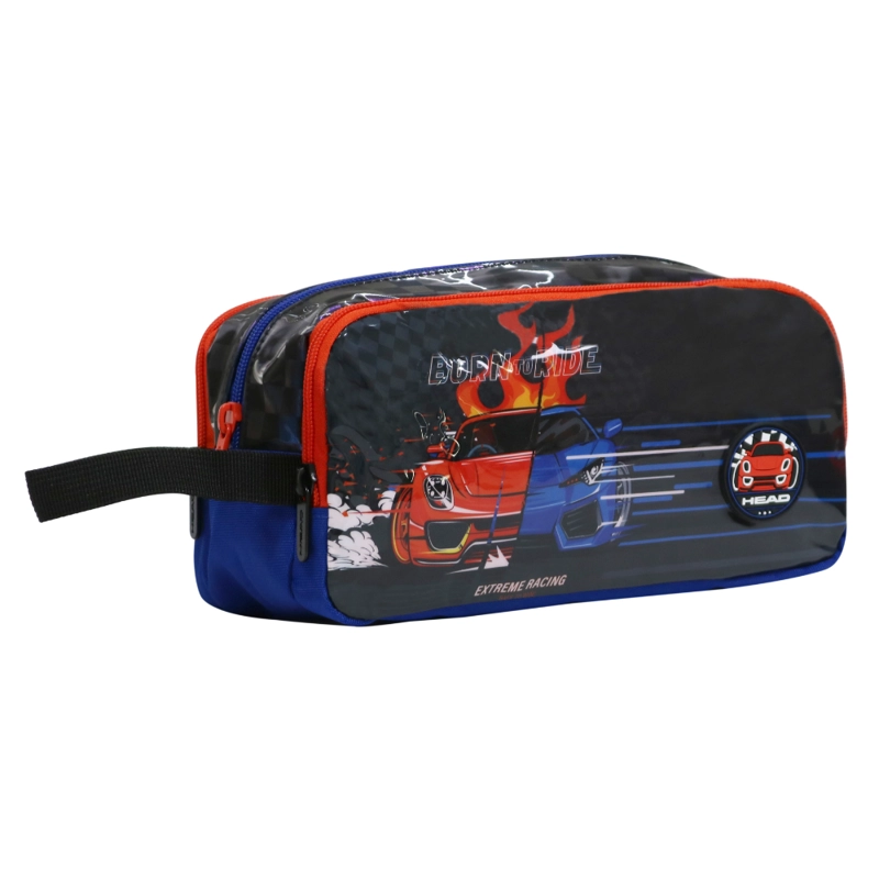 ESTUCHE INFANTIL HOMBRE ATOS RACING AZUL HEAD - 1