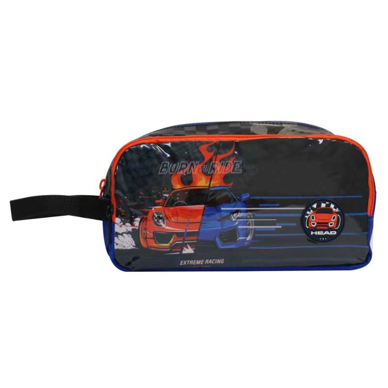 ESTUCHE INFANTIL HOMBRE ATOS RACING AZUL HEAD - 2