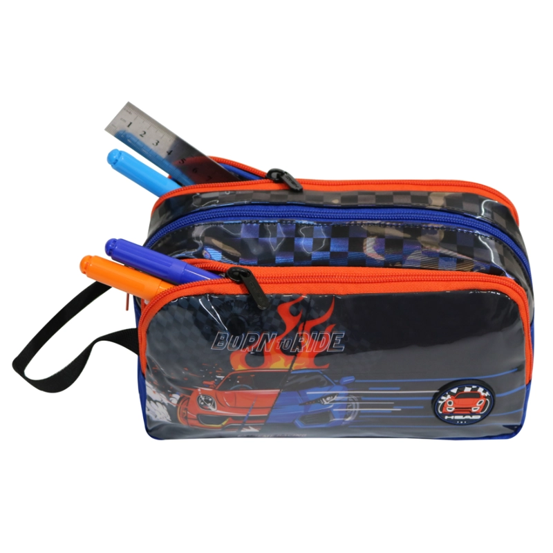 ESTUCHE INFANTIL HOMBRE ATOS RACING AZUL HEAD - 3