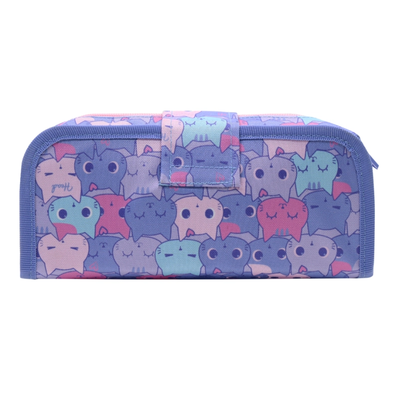 ESTUCHE INFANTIL NIÑA CHERRY GATO LILA HEAD - 7