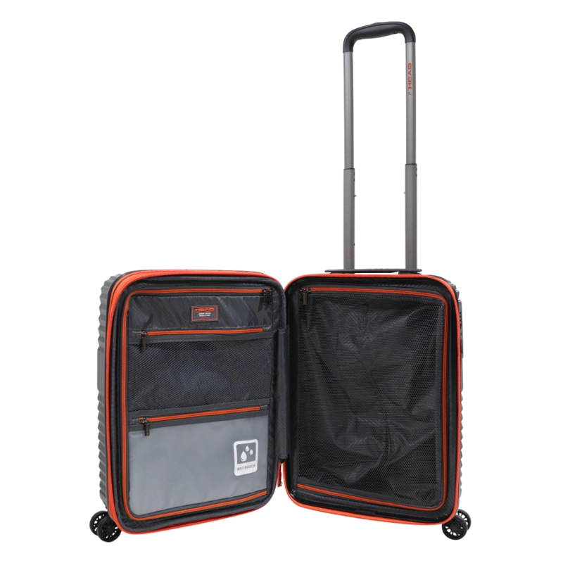 MALETA NEW TOKIO CABINA 10 KILOS EXPANDIBLE TSA GRIS HEAD - 3