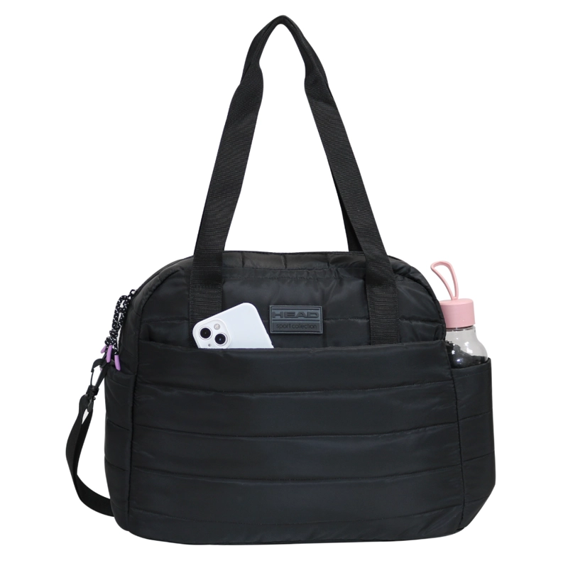 BOLSO MUJER BUDA MICROFIBRA 33 LTS NEGRO HEAD - 1