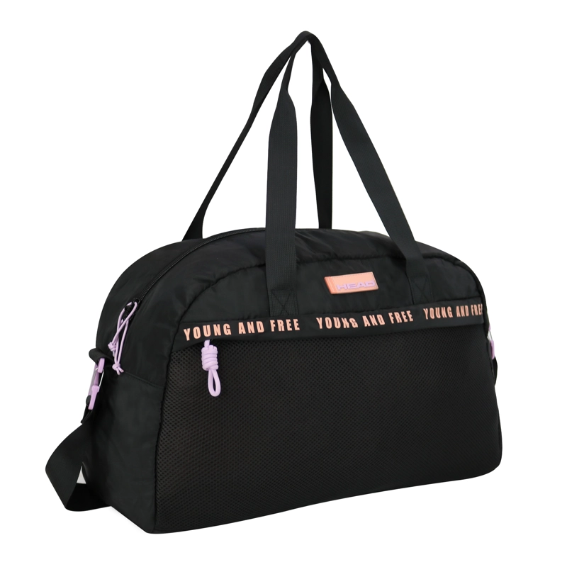 BOLSO MUJER PILATES 35 NEGRO LILA HEAD - 1