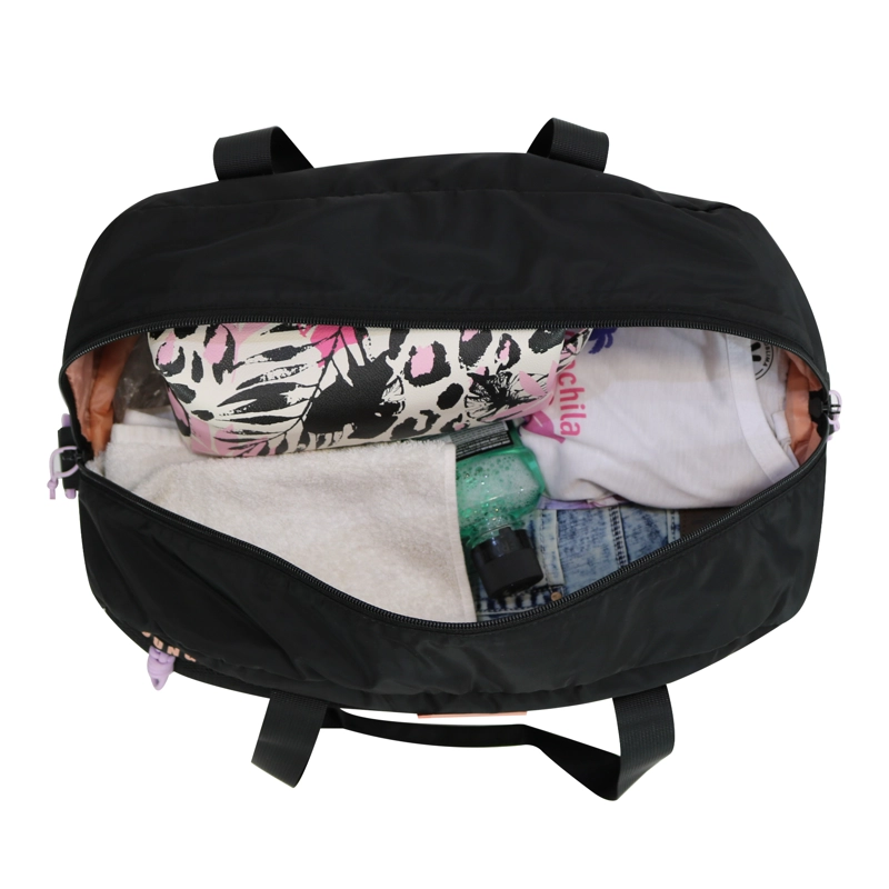 BOLSO MUJER PILATES 35 NEGRO LILA HEAD - 3