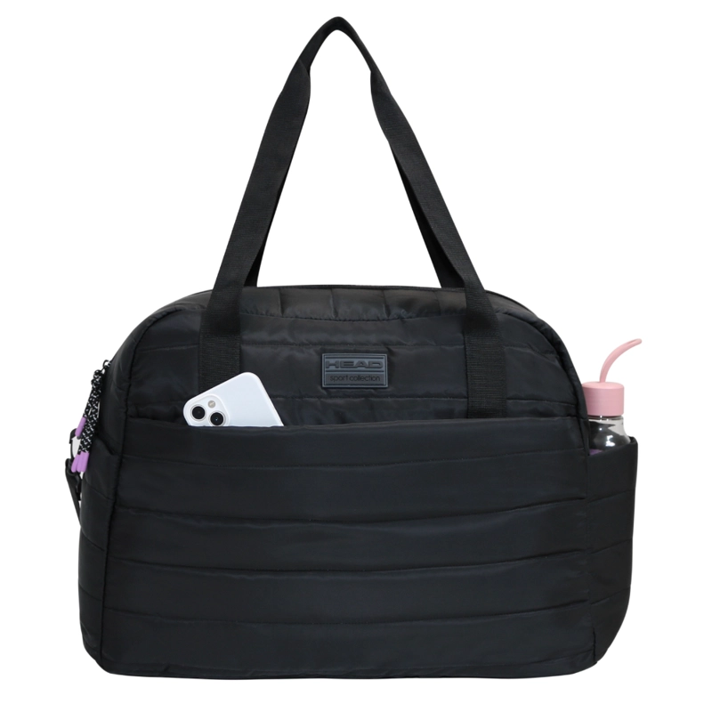 BOLSO MUJER BIG BUDA MICROFIBRA 53 LTS NEGRO HEAD - 4