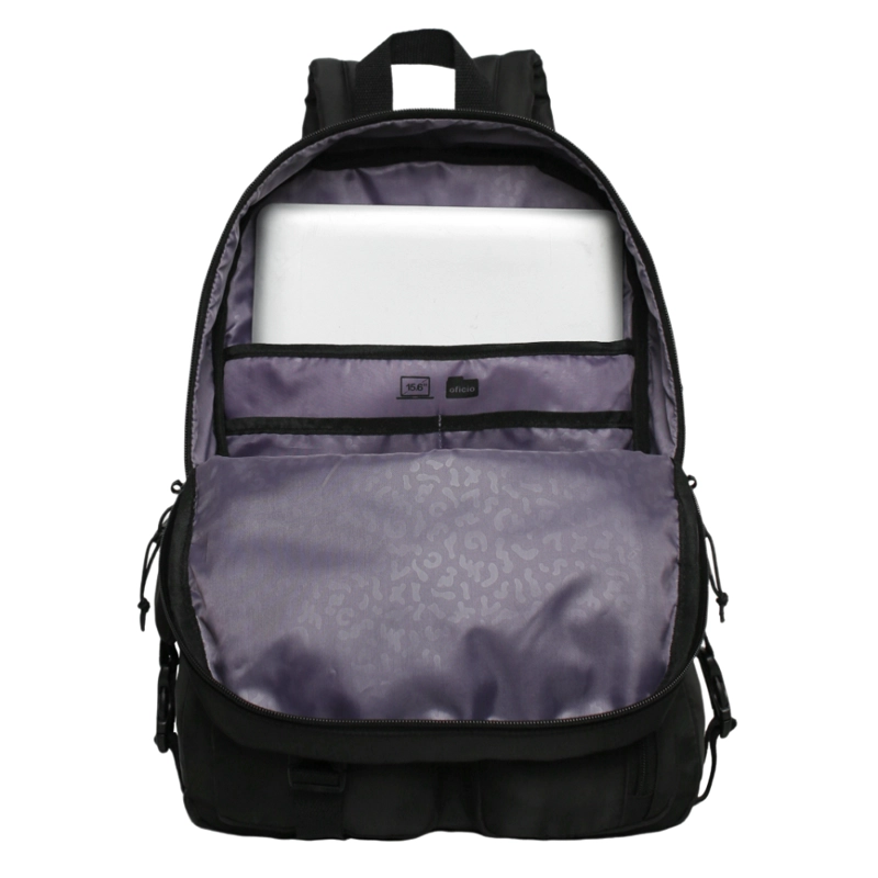 MOCHILA MUJER KAWAII ESCALADE HOLOGRAFICA NEGRO HEAD - 3