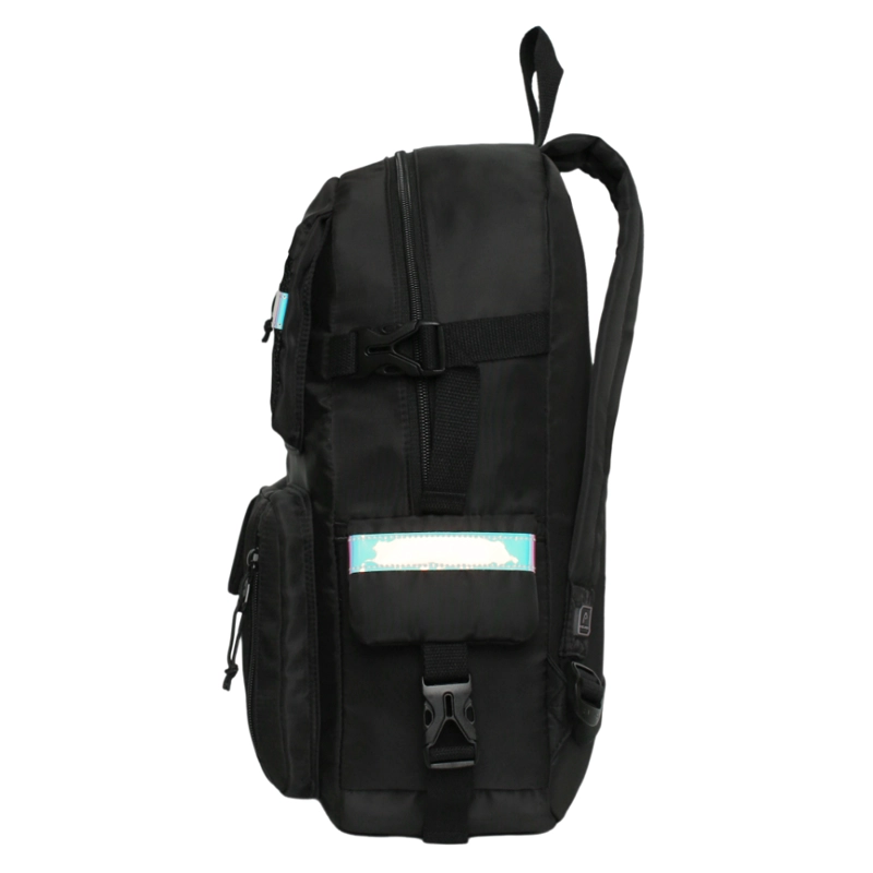 MOCHILA MUJER KAWAII ESCALADE HOLOGRAFICA NEGRO HEAD - 5
