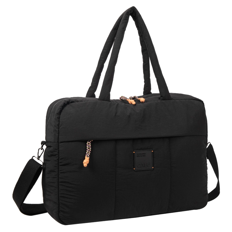 BOLSO DE VIAJE BEATRICE ACOLCHADO NEGRO CALU - 1